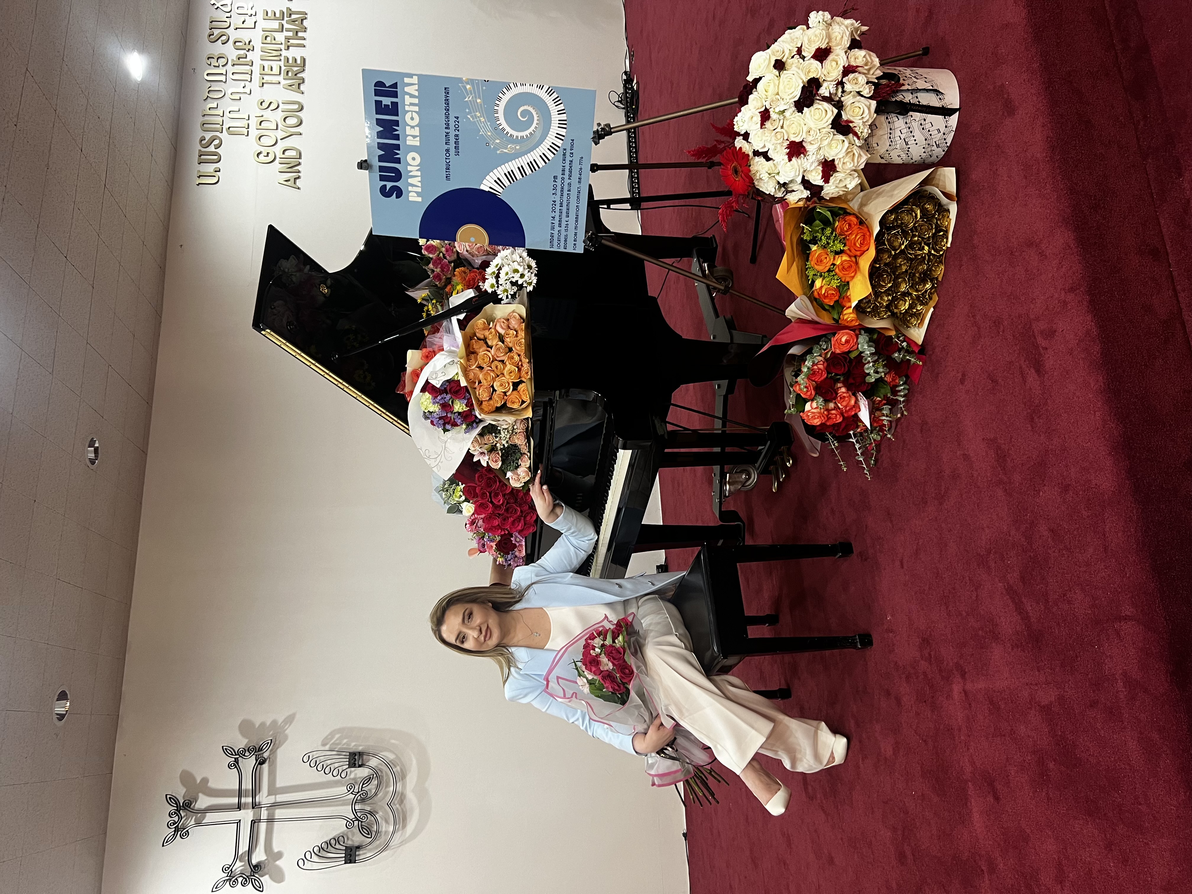 Student recital performance