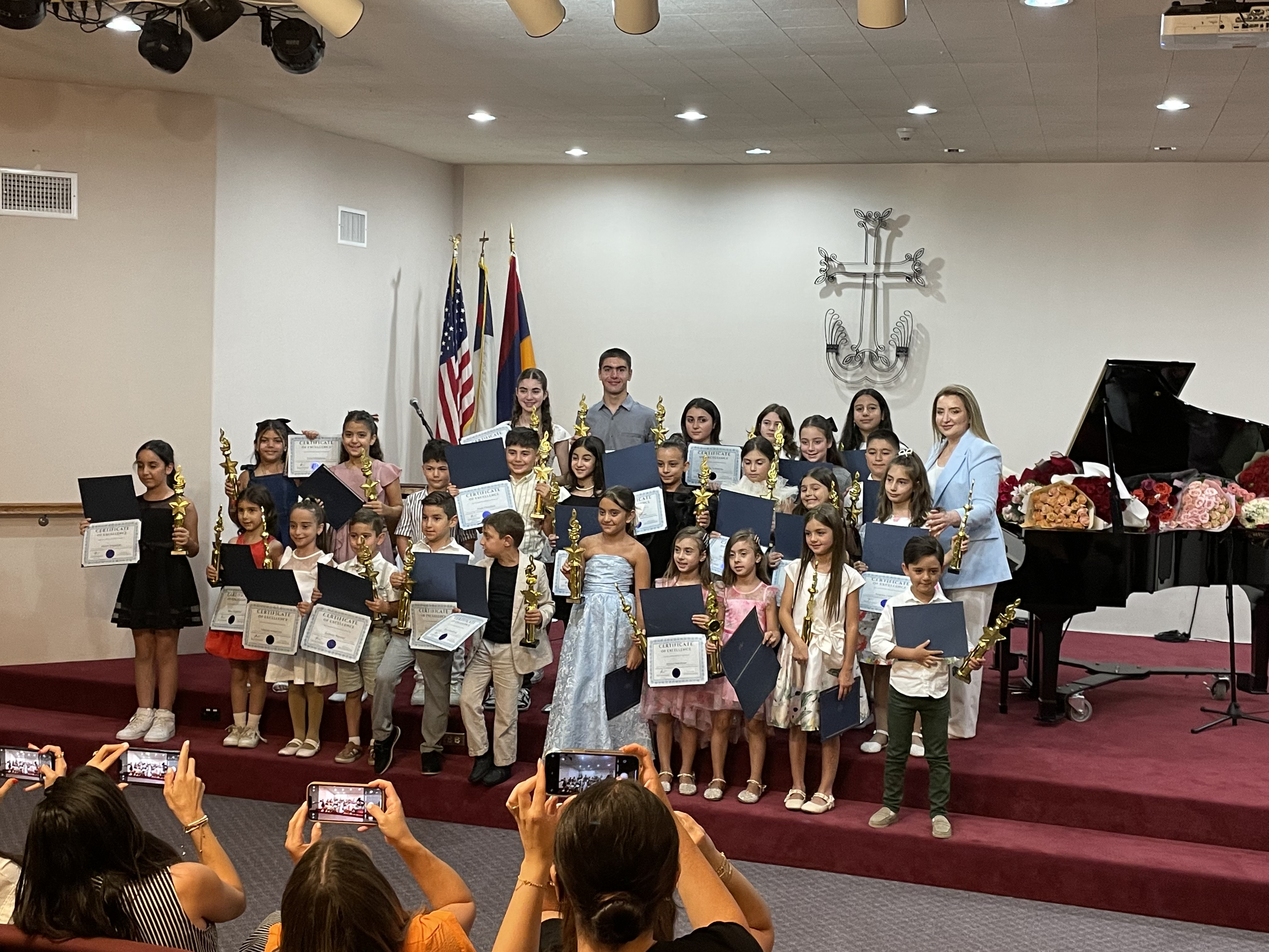 Student recital performance